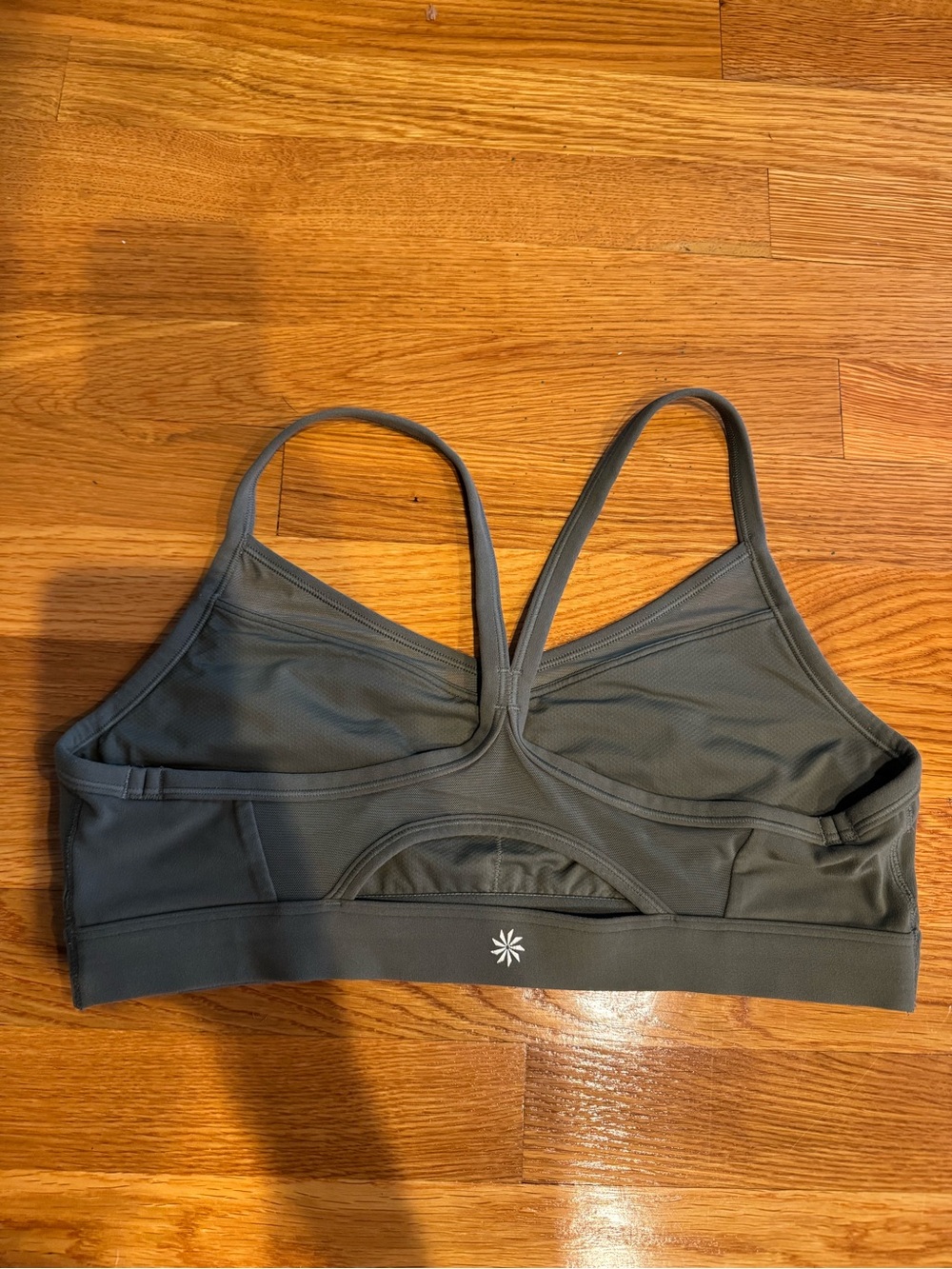 Athleta Vital Sports Bra Green Large - Picture 2 of 5
